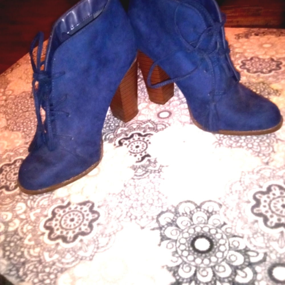 Chunky Heel Boots